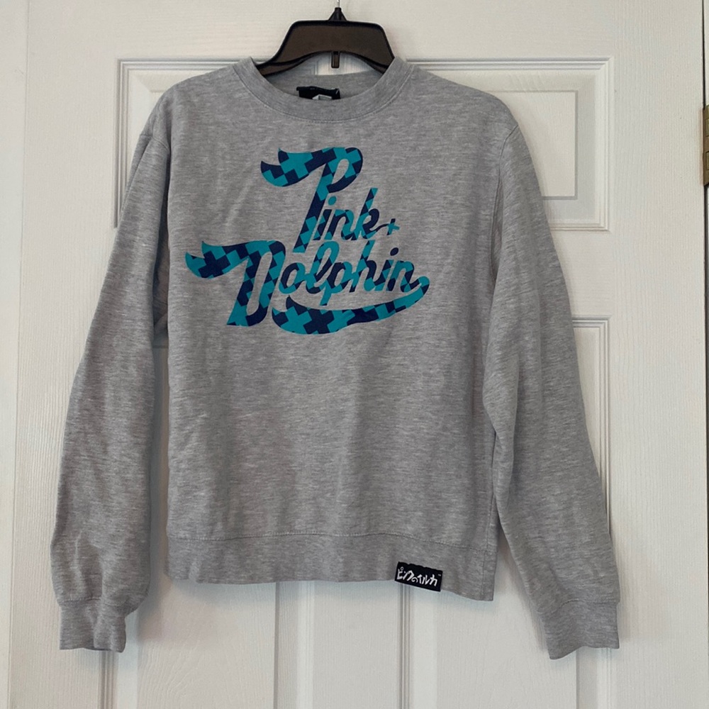 Mens size S Pink Dolphin brand sweatshirt